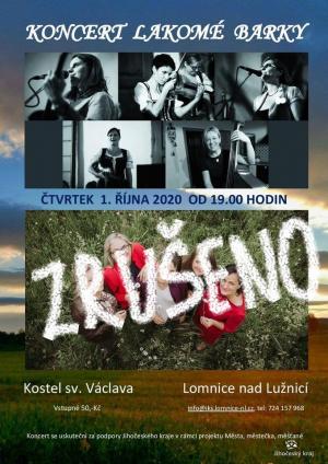 koncert skupiny Lakomá Barka 1