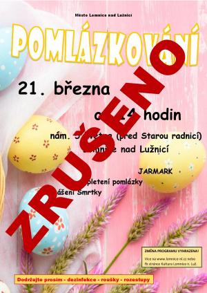 pomlázkování - zrušeno