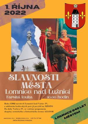 plakát - Slavnosti města