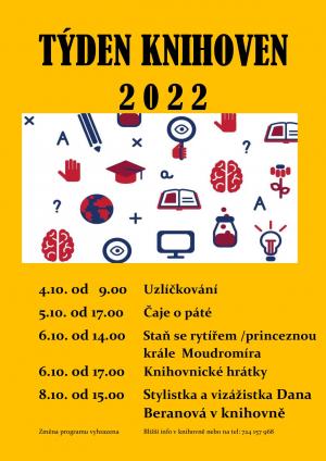 plakát - Týden knihoven