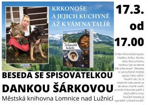 Danka Šárková - beseda se spisovatelkou