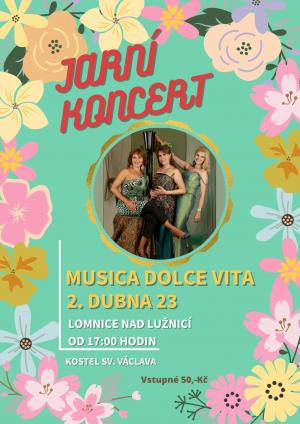 plakát - Jarní koncert v kostele sv. Václava