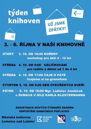 týden knihoven 2023