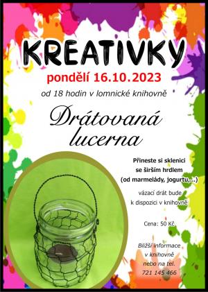 Kreativky 16.10.23
