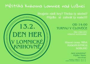 den her v lomnické knihovně - 13.2.