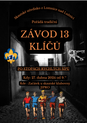 závod 13 klíčů - 27.4.2024
