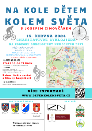 na kole dětem kolem světa - 15.6.2024