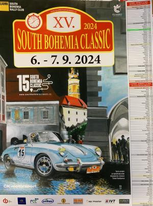 plakát - XV. South Bohemia Classic 2024