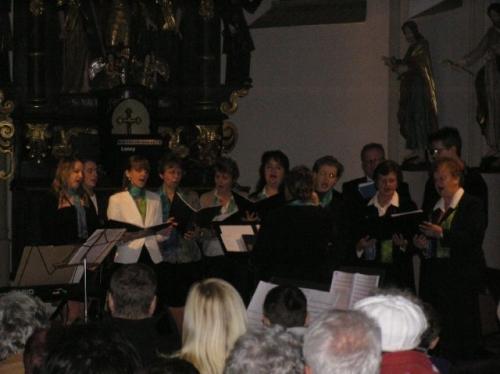 Na posledním adventním koncertě účinkoval Chrámový sbor ze&nbsp;Ševětína
